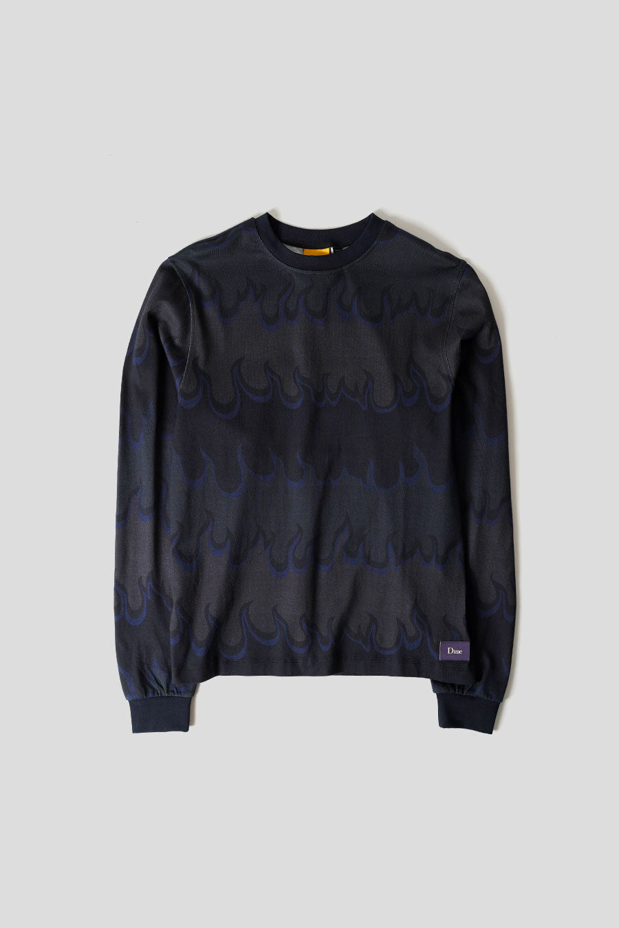 Dime - SPACE FLAME BLACK LONG-SLEEVED T-SHIRT - LE LABO STORE