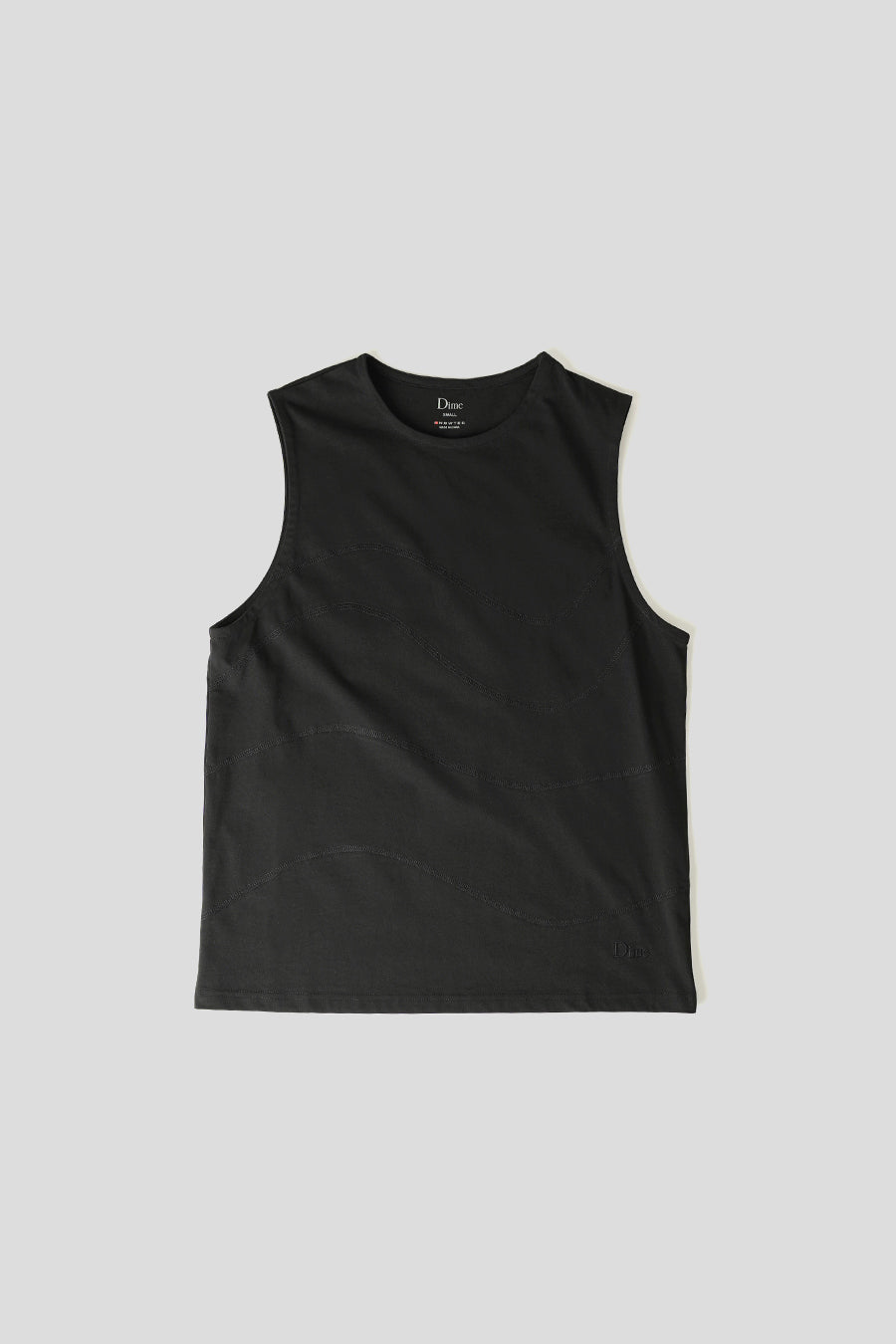 Dime - BLACK WAVE SLEEVELESS T-SHIRT  - LE LABO STORE