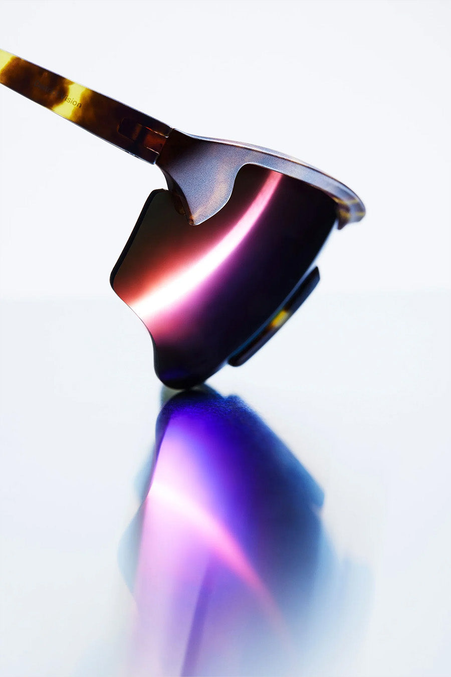 DISTRICT VISION - LUNETTES DE SOLEIL JUNYA RACER TORTOISE BLUE MIRROR - LE LABO STORE