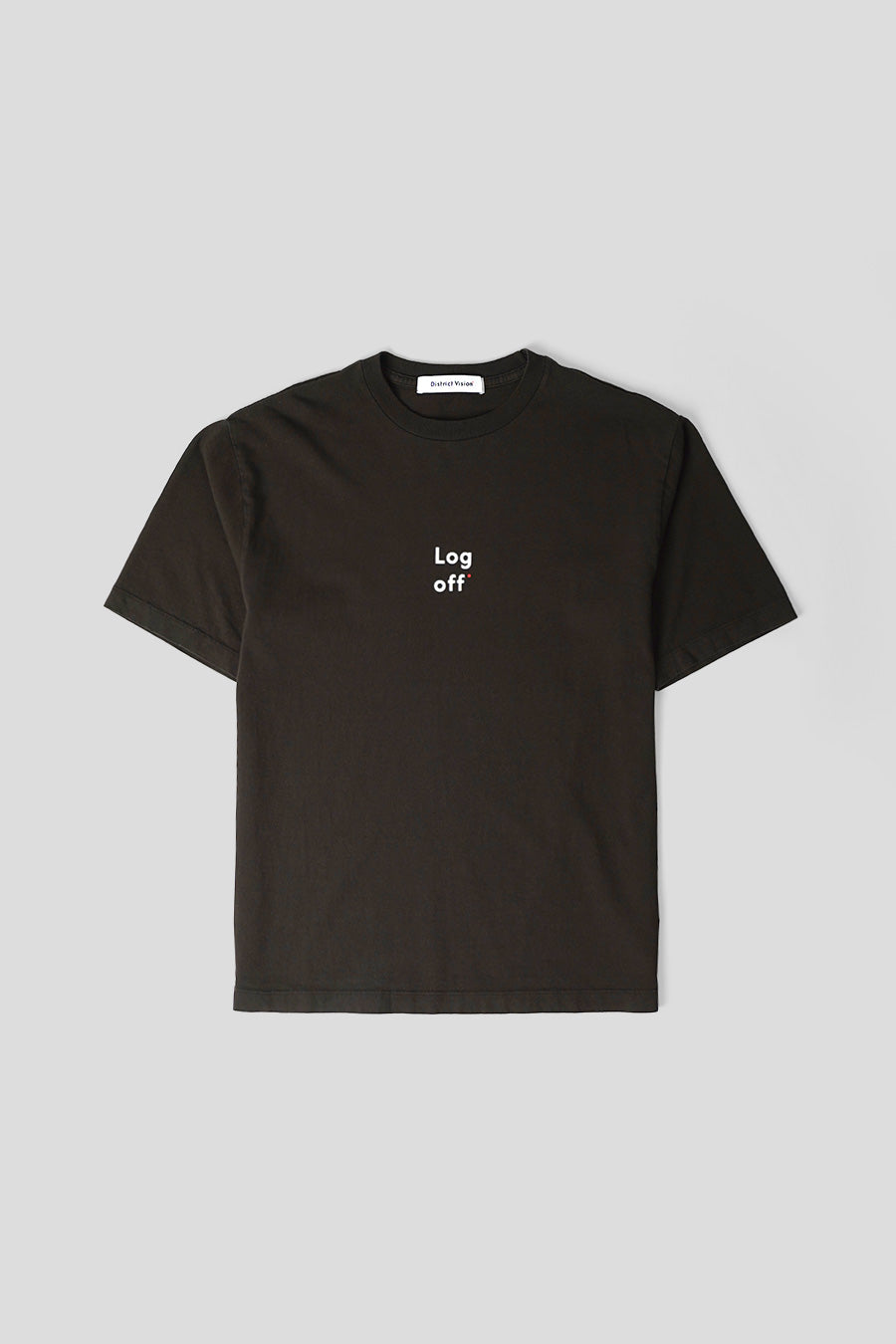 DISTRICT VISION - BROWN CALIFORNIA LOG OFF T-SHIRT - LE LABO STORE