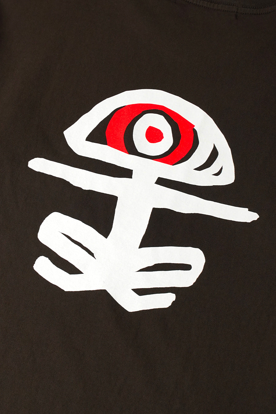 DISTRICT VISION - BROWN CALIFORNIA LOG OFF T-SHIRT - LE LABO STORE