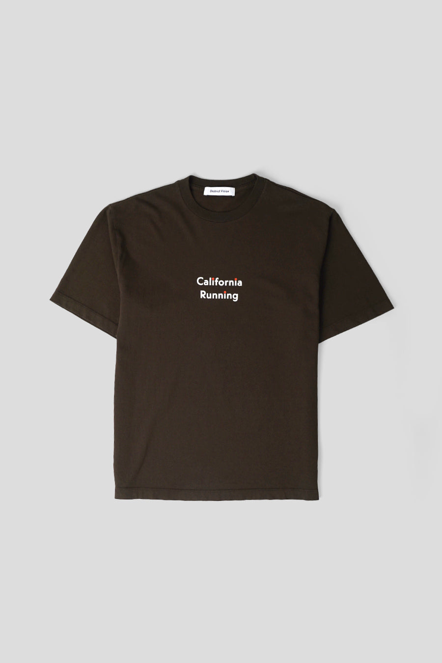 DISTRICT VISION - WAVE RUNNER BROWN CALIFORNIA T-SHIRT - LE LABO STORE