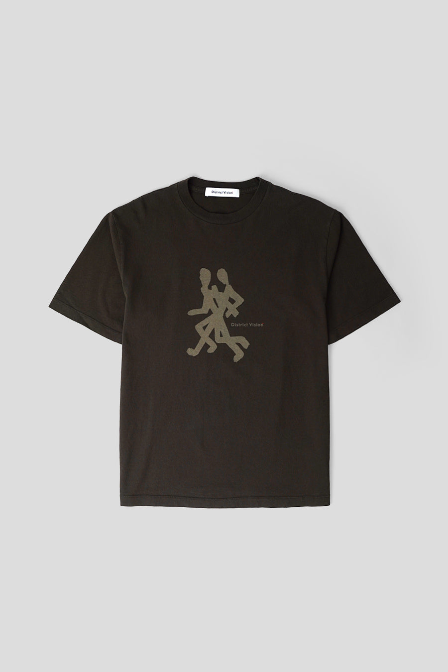 DISTRICT VISION - BROWN RUNNERS T-SHIRT - LE LABO STORE