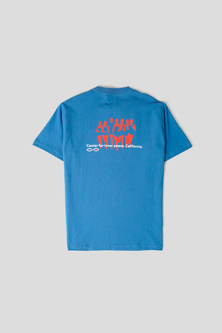 DISTRICT VISION - T-shirt en coton Californien DV + NB bleu vintage - LE LABO STORE