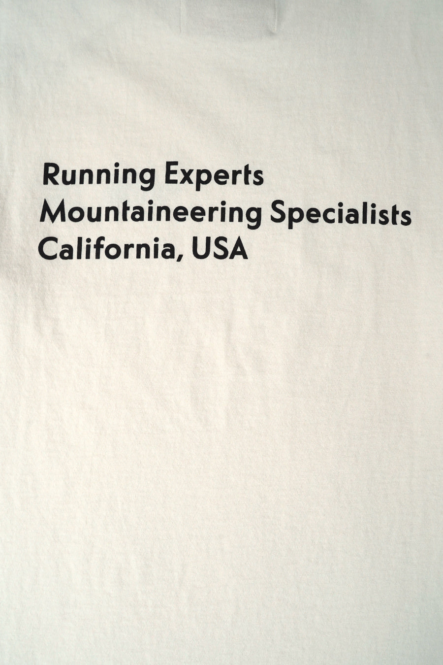 DISTRICT VISION - T-shirt en coton Californien DV + TNF blanc vintage - LE LABO STORE