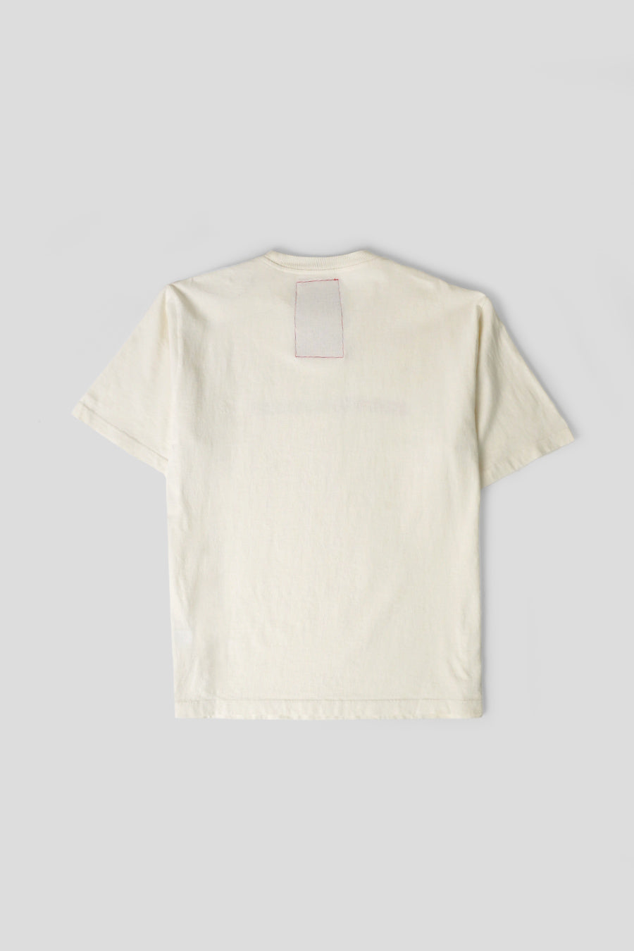 DISTRICT VISION - T-shirt en coton DV + MO.S blanc vintage - LE LABO STORE