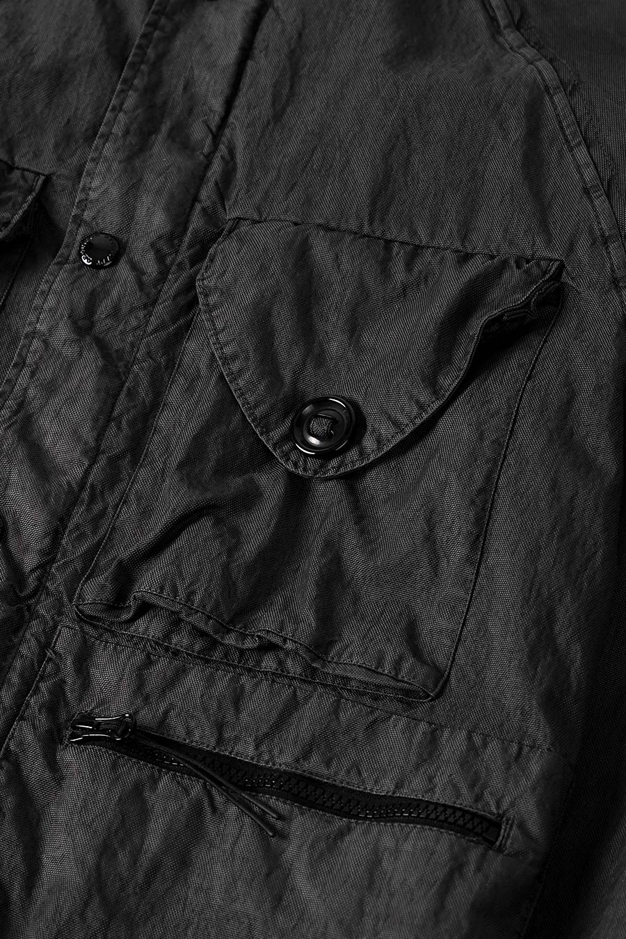 CP COMPANY - VESTE PANAMA-R MIXED GOGGLE GUNMETAL GRIS - LE LABO STORE