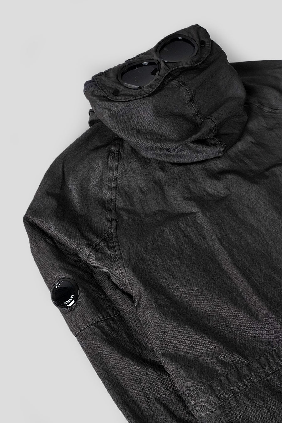 CP COMPANY - VESTE PANAMA-R MIXED GOGGLE GUNMETAL GRIS - LE LABO STORE