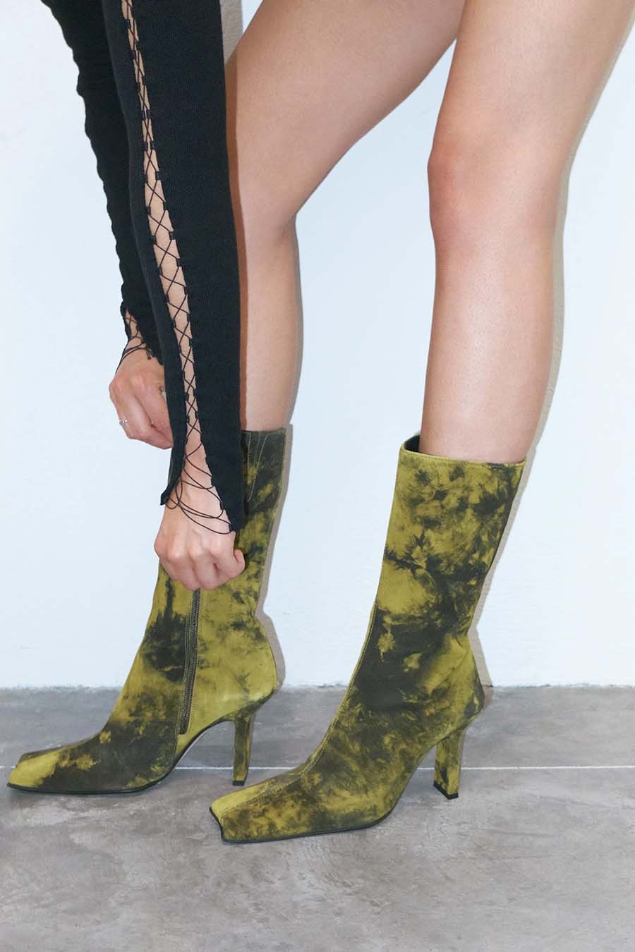 Paris Texas Yellow Leather Boots | italist