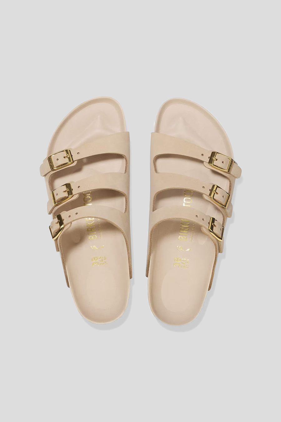 BIRKENSTOCK - SANDALE FLORIDA FRESH CUIR NUBUCK SANDCASTLE - LE LABO STORE