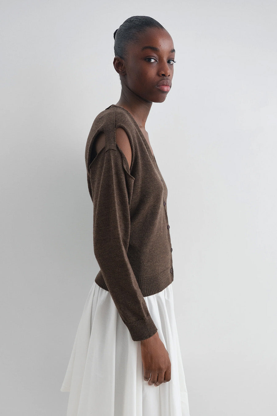 GIMAGUAS - BROWN COUCOU CARDIGAN - LE LABO STORE