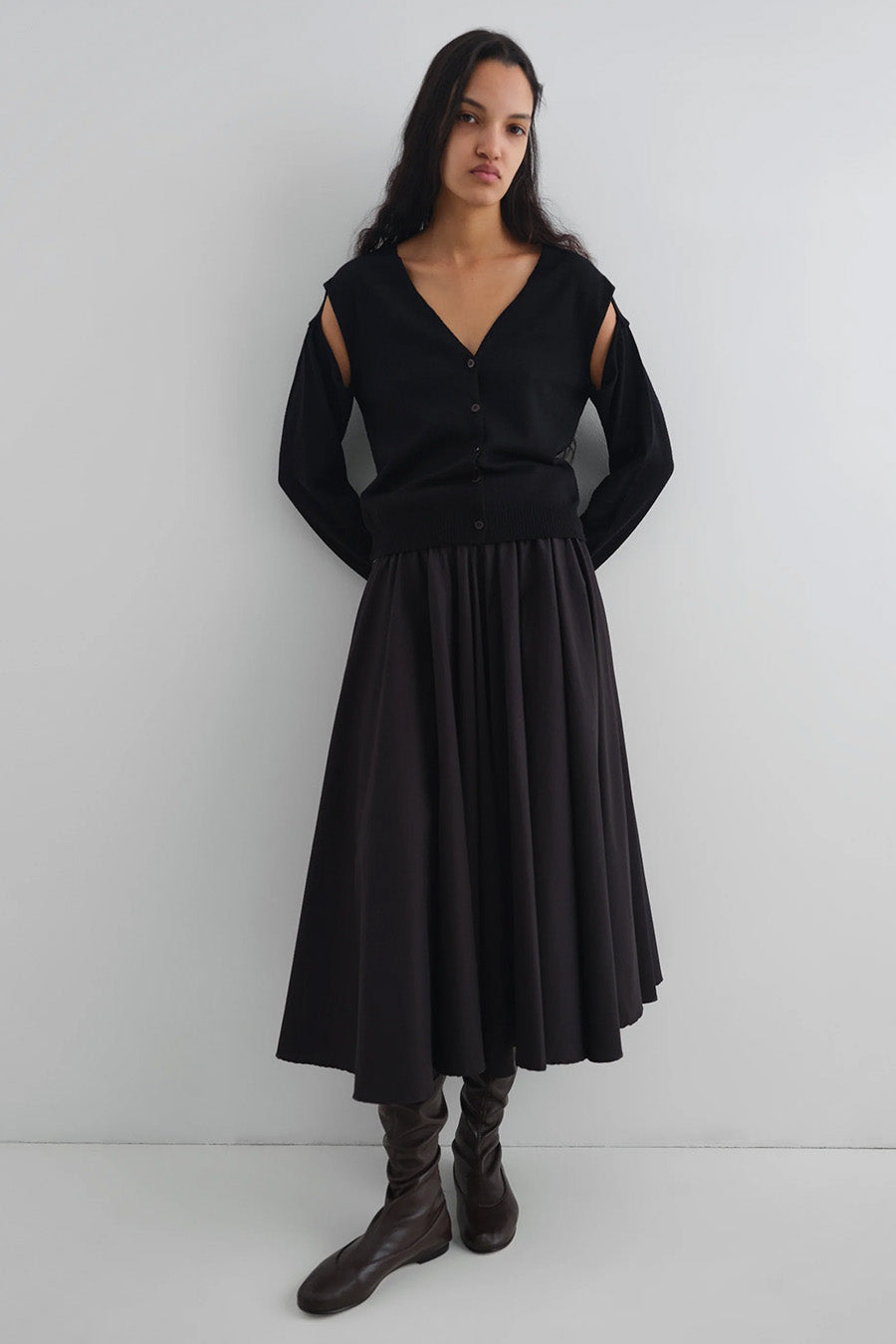 GIMAGUAS - BLACK COUCOU CARDIGAN - LE LABO STORE