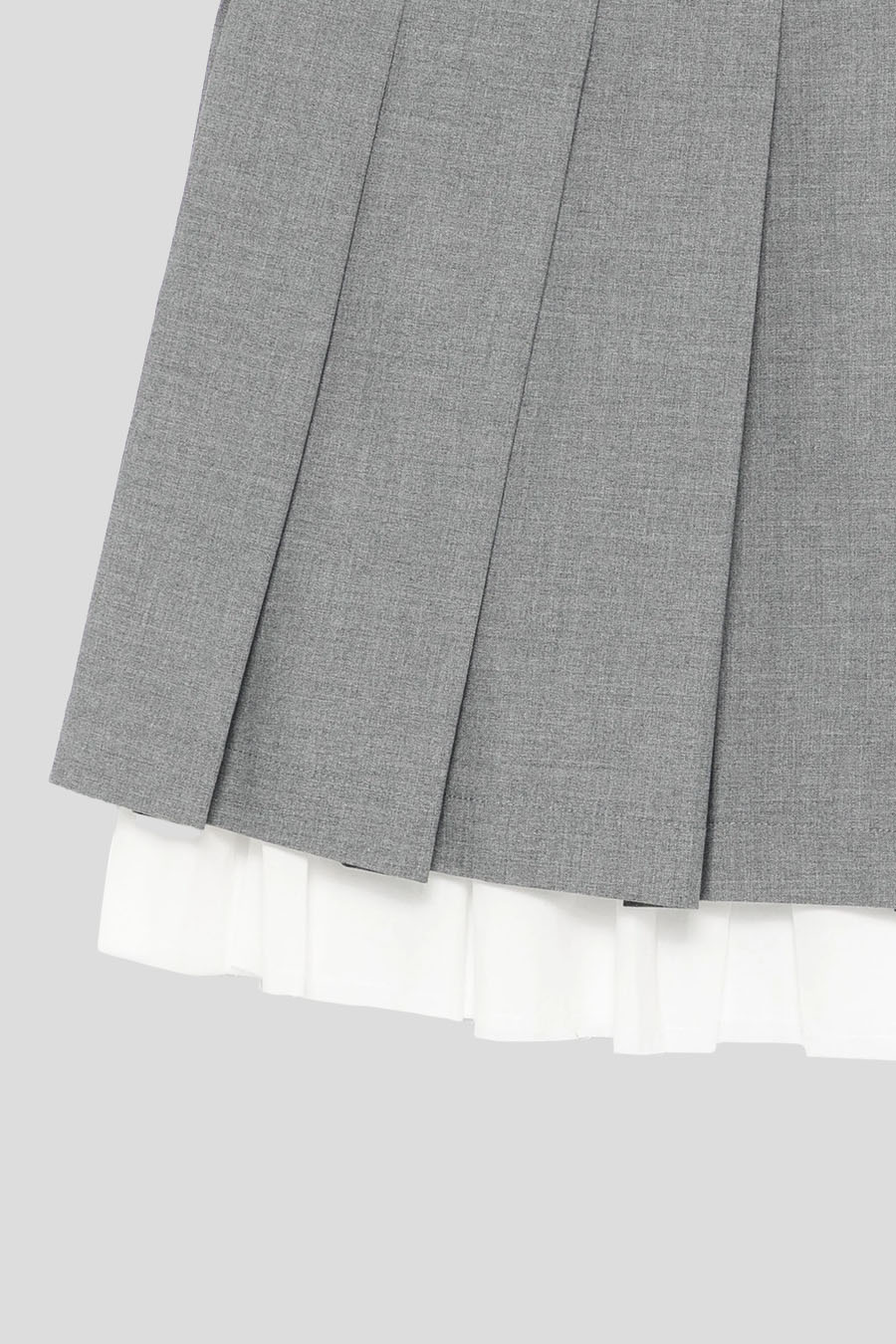 GIMAGUAS - GREY TAILORED MINI SKIRT - LE LABO STORE