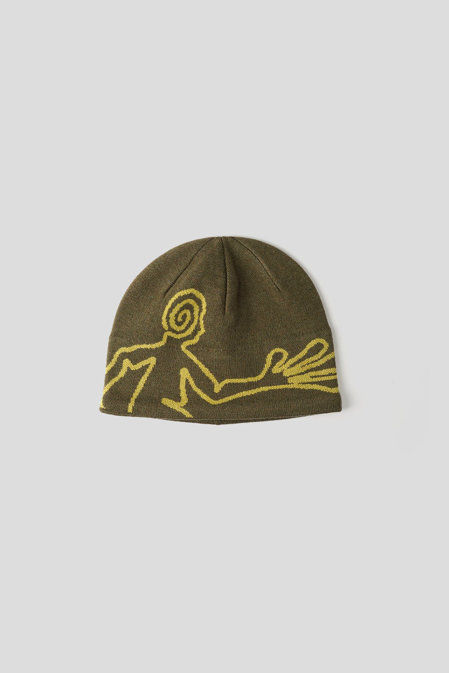 HIKING PATROL - GREEN KNIT BEANIE - LE LABO STORE