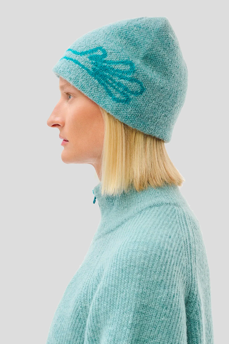 HIKING PATROL - BONNET MASCOTTE TURQUOISE - LE LABO STORE