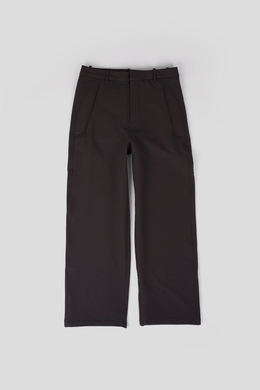 HIKING PATROL - PANTALON SOFT SHELL MARRON FONCÉ - LE LABO STORE