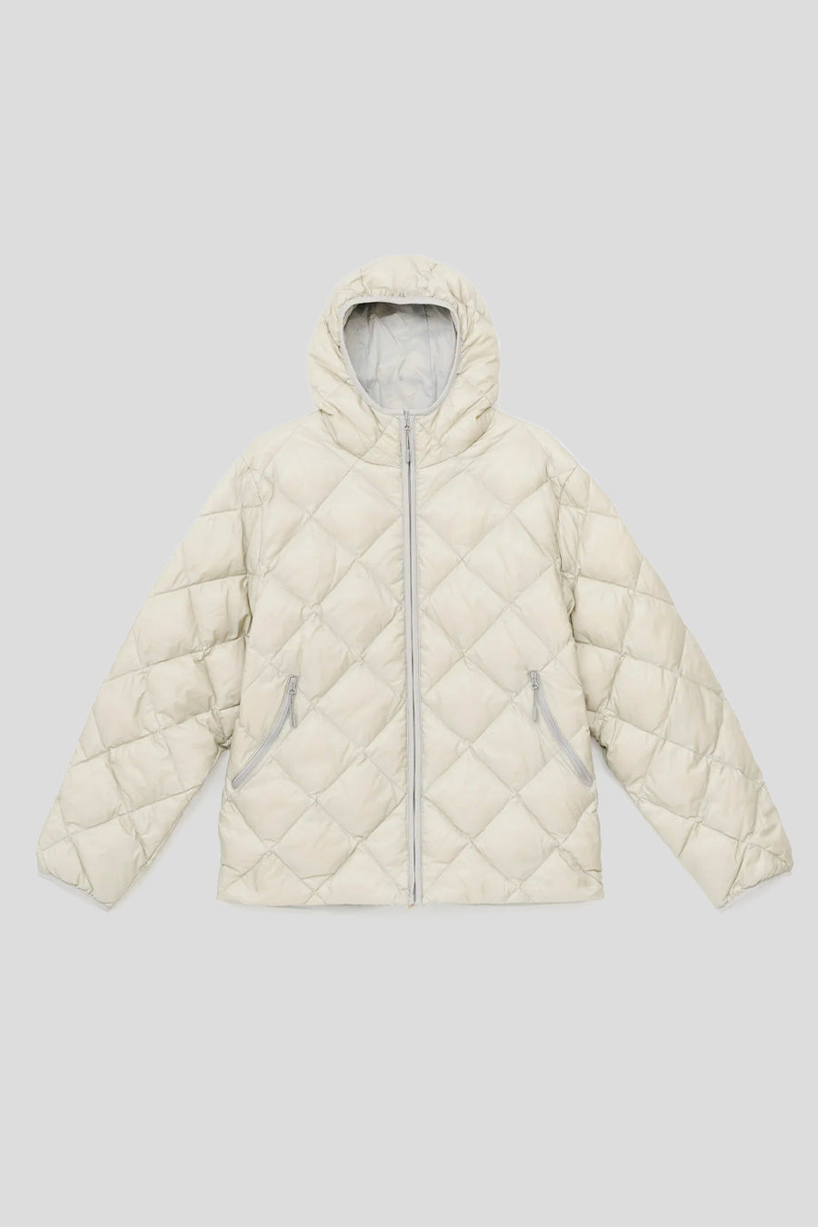 HIKING PATROL - VESTE À CAPUCHE EN DUVET BEIGE - LE LABO STORE