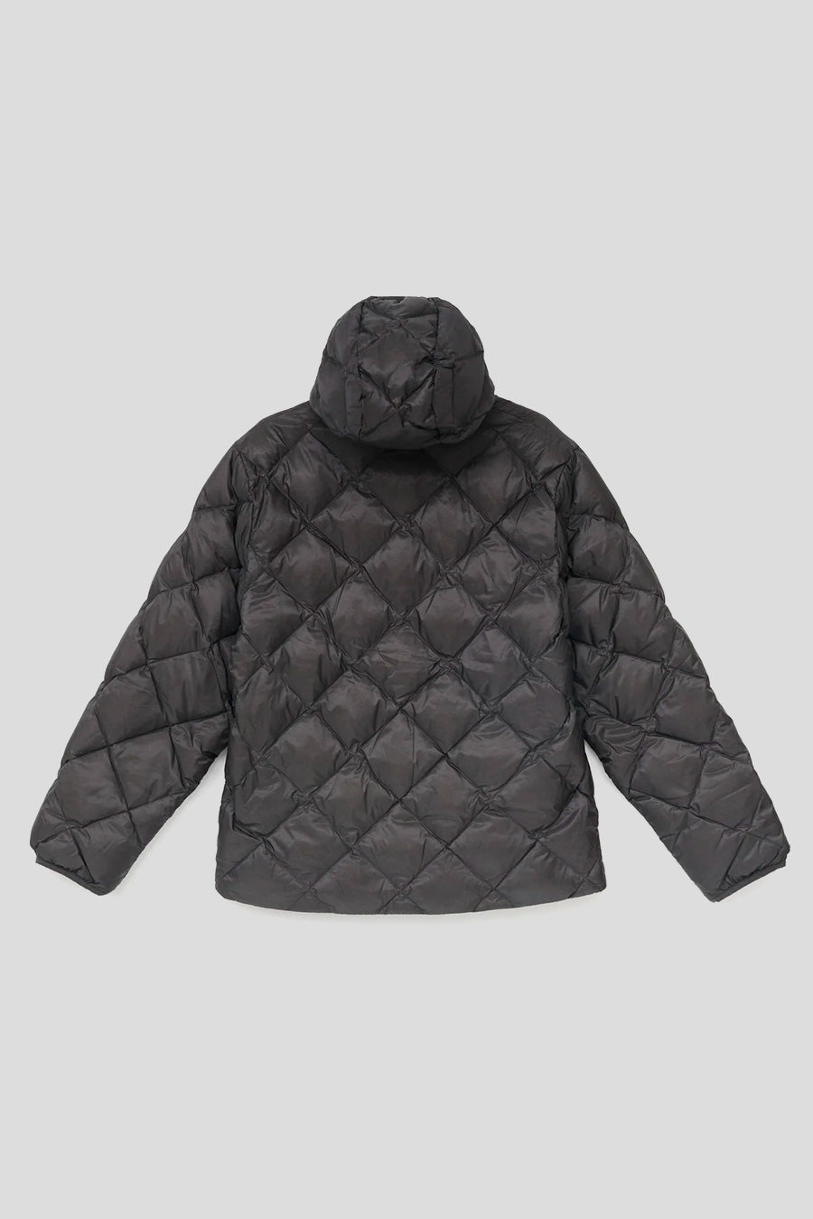 HIKING PATROL - VESTE À CAPUCHE EN DUVET NOIR CHARBON - LE LABO STORE