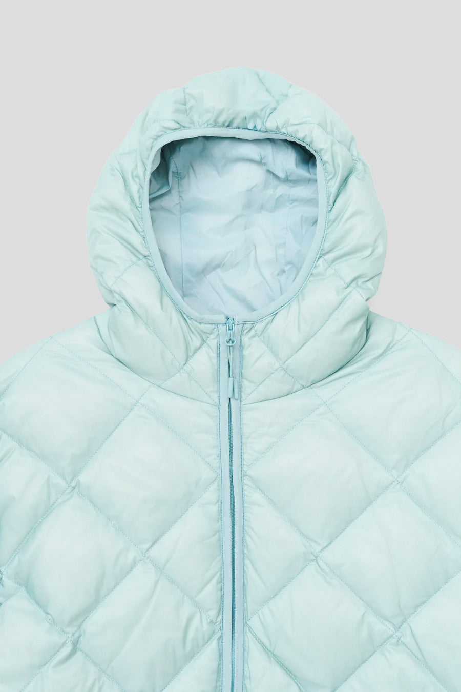 HIKING PATROL - VESTE À CAPUCHE EN DUVET TURQUOISE - LE LABO STORE