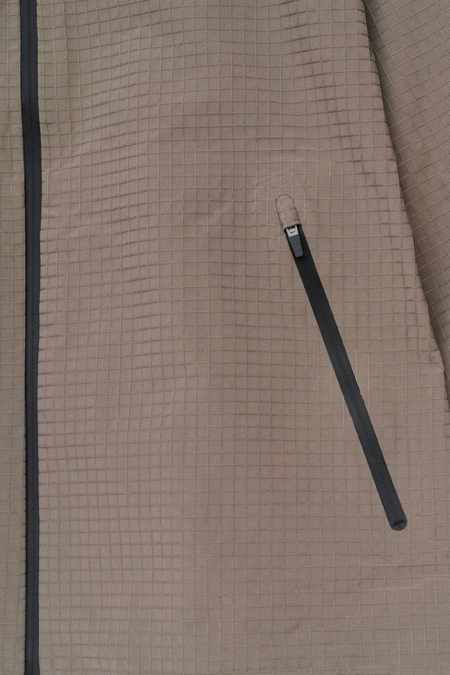 HIKING PATROL - VESTE À CAPUCHE TEXTURÉE WAYPOINT DARK TAUPE - LE LABO STORE