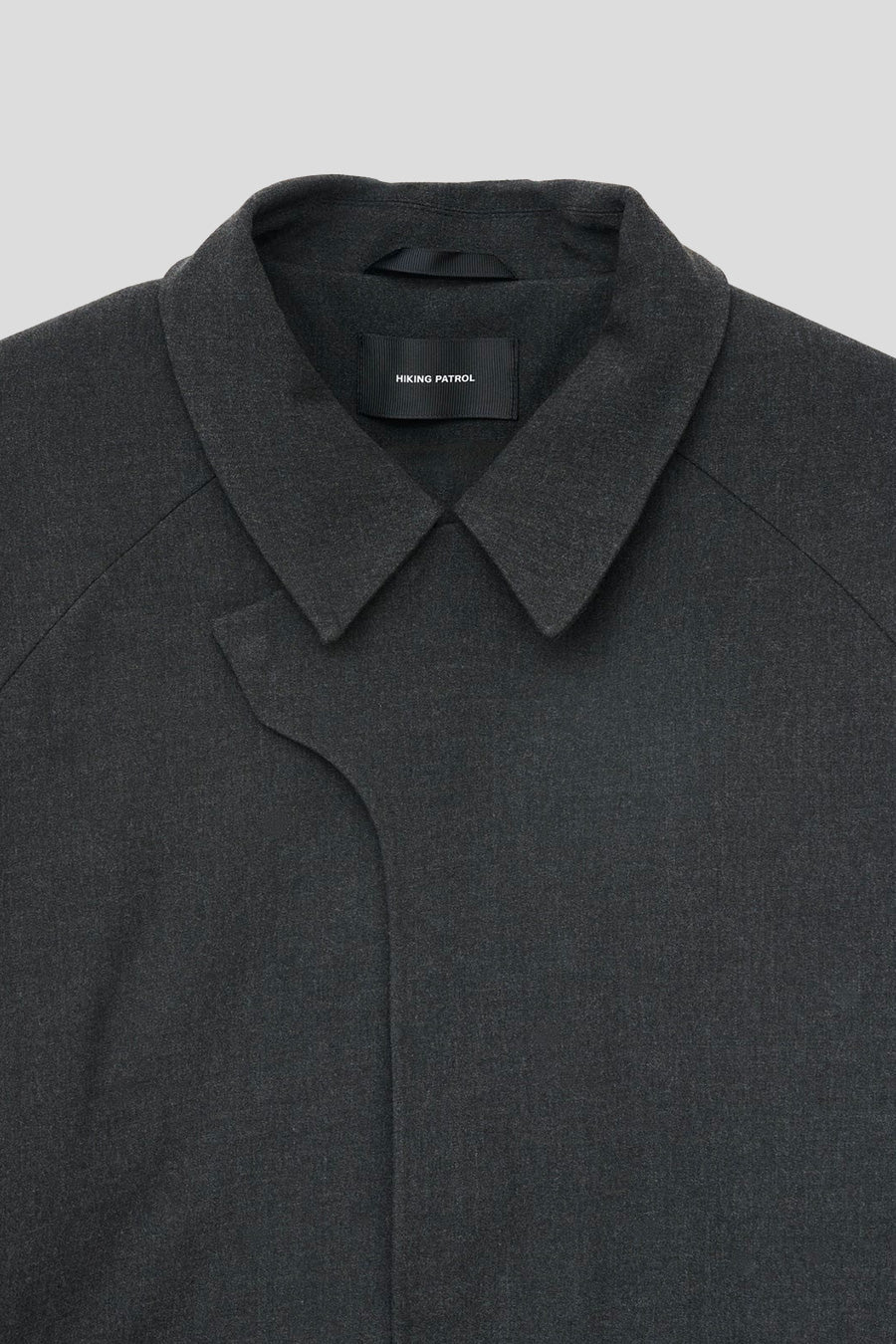 HIKING PATROL - VESTE TEXTURÉE WAYPOINT GRIS FONCÉ - LE LABO STORE