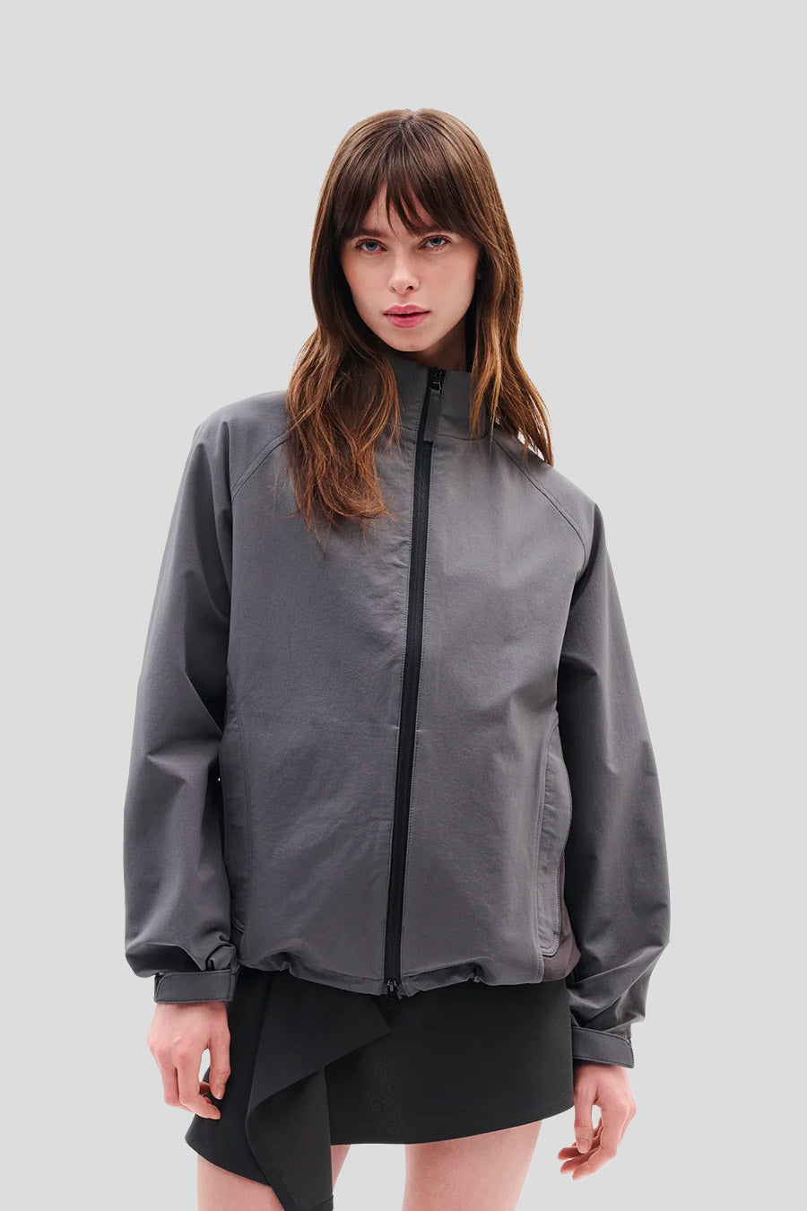 HIKING PATROL - VESTE LIGHT SOFT SHELL GRIS FONCÉ - LE LABO STORE