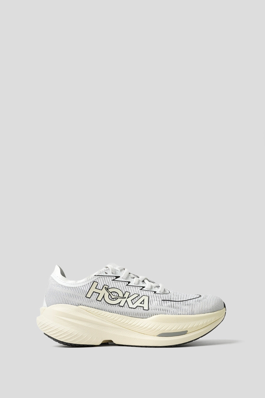 HOKA ONE ONE - SNEAKERS MACH X 2 WHITE ET COSMIC GREY - LE LABO STORE
