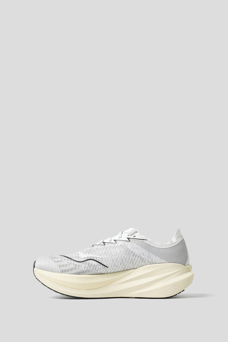 HOKA ONE ONE - WHITE AND COSMIC GREY MACH X 2 SNEAKERS - LE LABO STORE