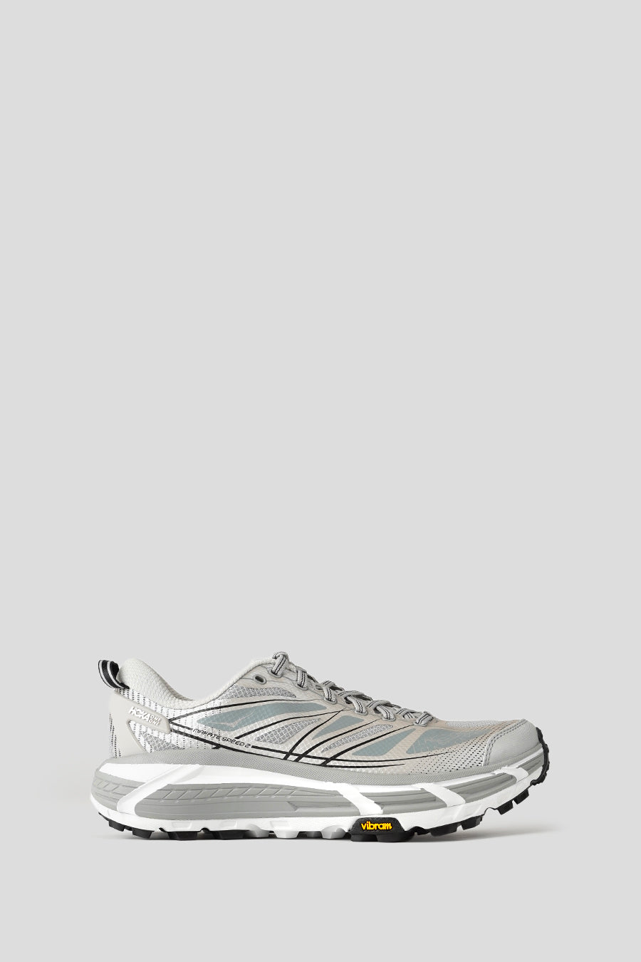 HOKA ONE ONE - STELLAR GREY AND GALACTIC GREY MAFATE SPEED 2 SNEAKERS - LE LABO STORE