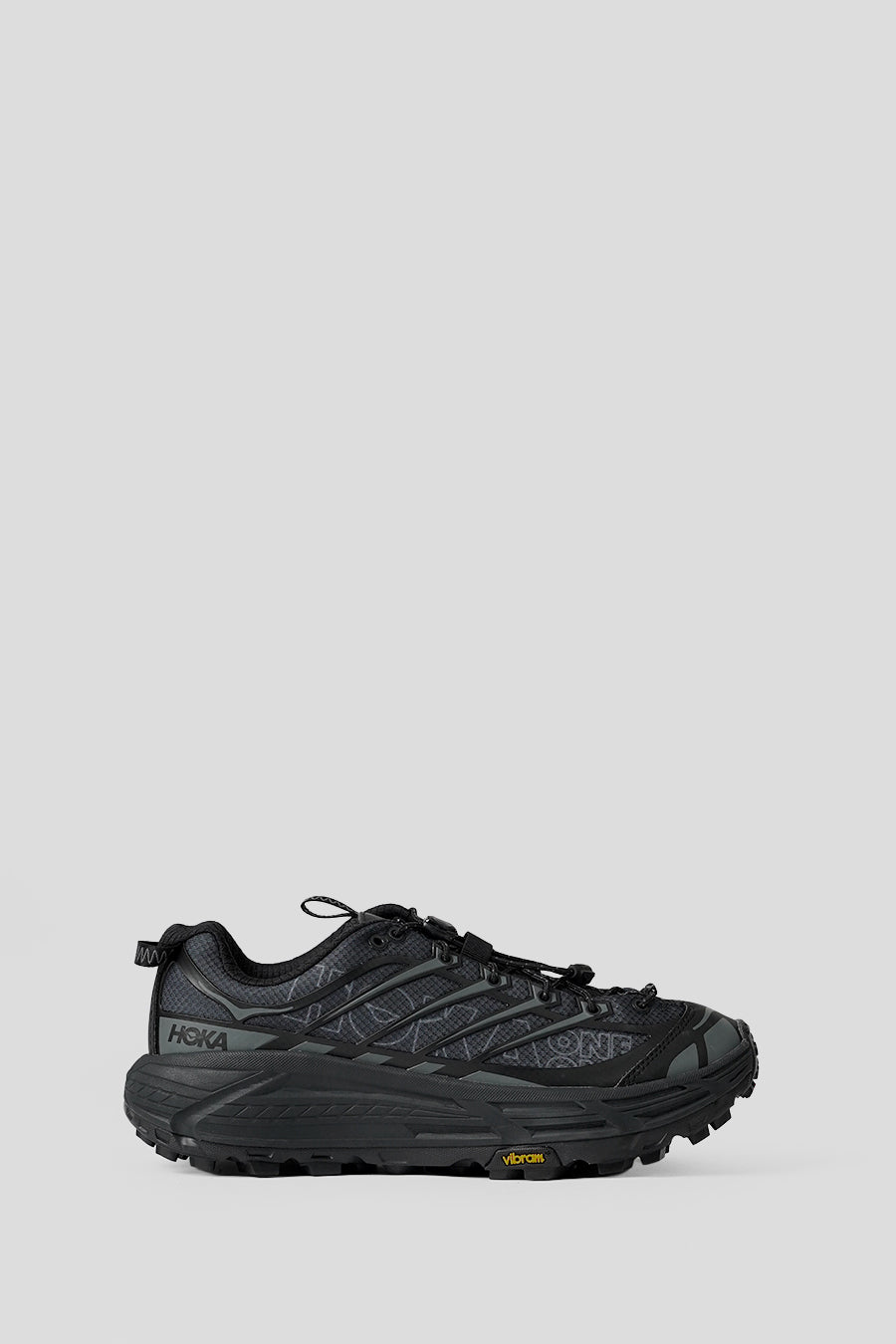 HOKA ONE ONE - SNEAKERS MAFATE THREE2 WORDMARK BLACK ET OUTER ORBIT - LE LABO STORE