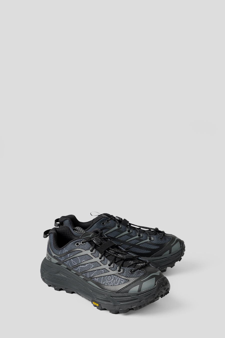 HOKA ONE ONE - SNEAKERS MAFATE THREE2 WORDMARK BLACK ET OUTER ORBIT - LE LABO STORE