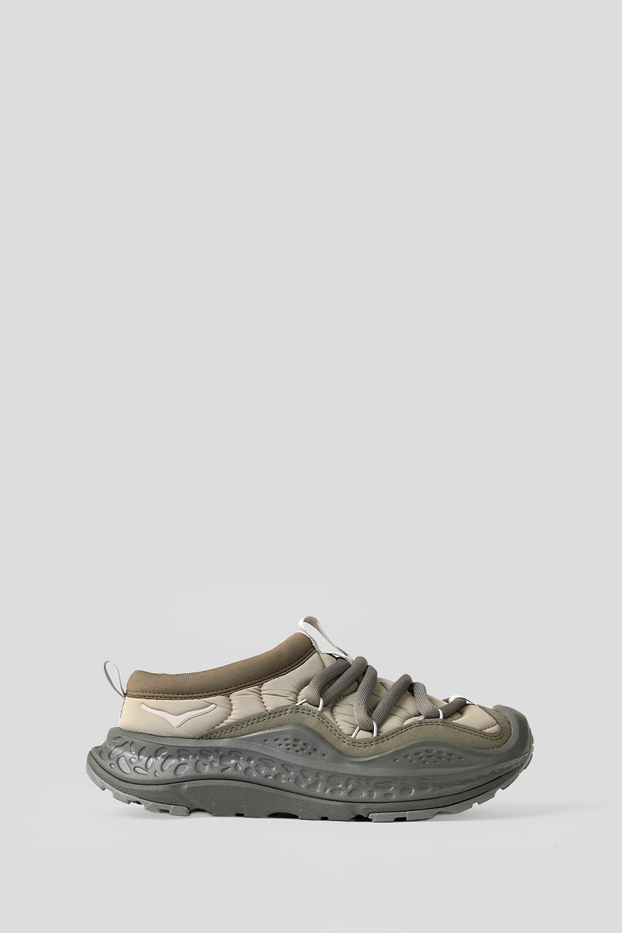 HOKA ONE ONE - LIGHT ROAST AND ASPHALT GREY ORA PRIMO SNEAKERS - LE LABO STORE