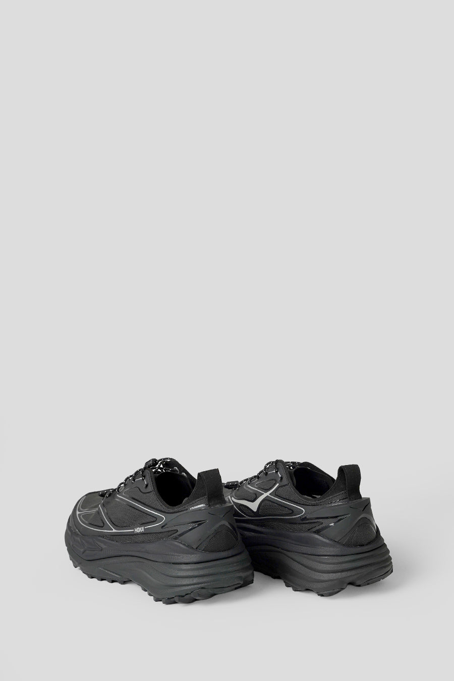 HOKA ONE ONE - SNEAKERS STINSON ONE7 BLACK ET SILVER - LE LABO STORE