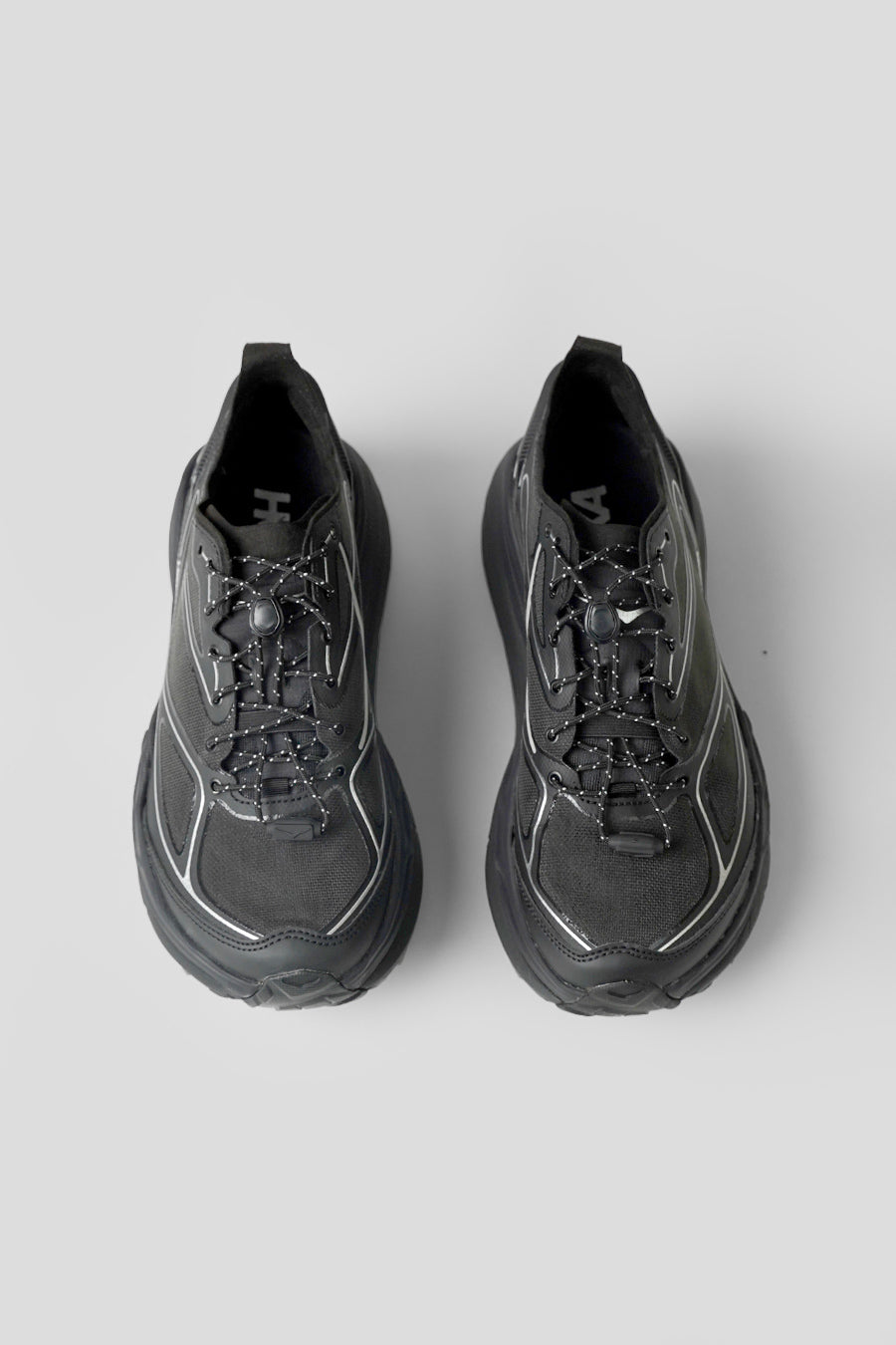 HOKA ONE ONE - SNEAKERS STINSON ONE7 BLACK ET SILVER - LE LABO STORE