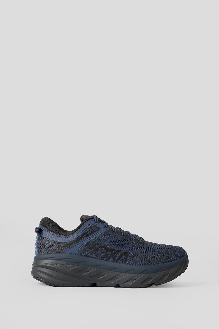 HOKA ONE ONE - SNEAKERS BONDI 7 BLACK ET VARSITY NAVY - LE LABO STORE