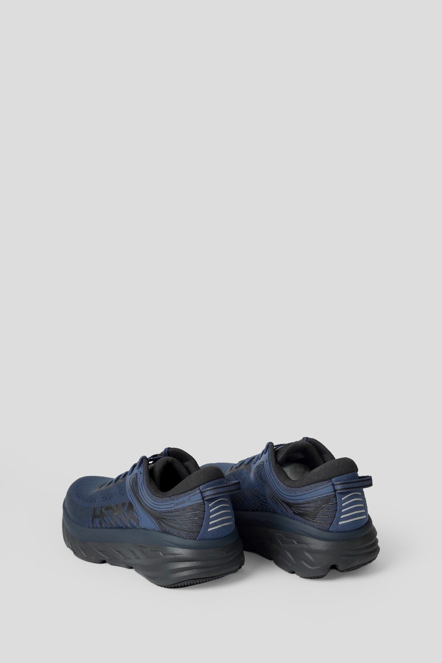 HOKA ONE ONE - SNEAKERS BONDI 7 BLACK ET VARSITY NAVY - LE LABO STORE