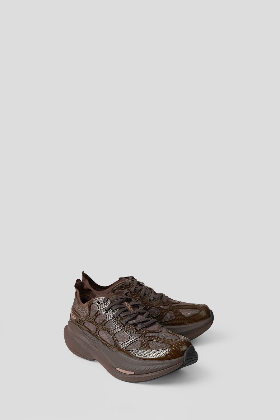 HOKA ONE ONE - SNEAKERS MACH X CAGED WALNUT ET SOARING BLUE - LE LABO STORE