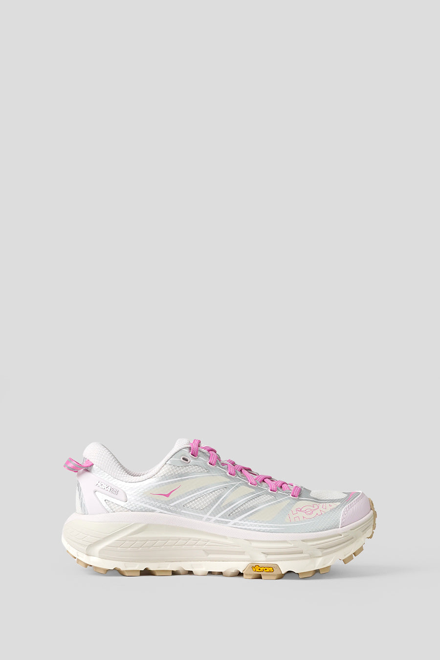 HOKA ONE ONE - SNEAKERS MAFATE SPEED 2 SILVER ET LILAC CREAM - LE LABO STORE