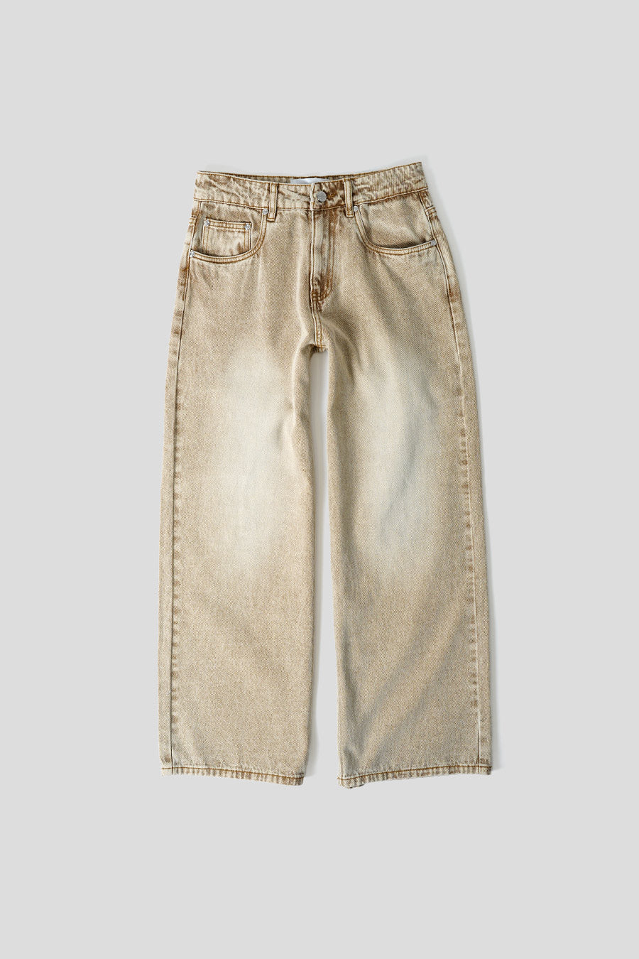 house of sunny - CLASSIC SAND WIDE LEG DENIM - LE LABO STORE