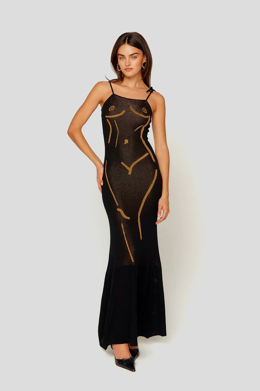 house of sunny - BLACK STATUE DRESS LE LABO STORE house of sunny - BLACK STATUE DRESS LE LABO STORE