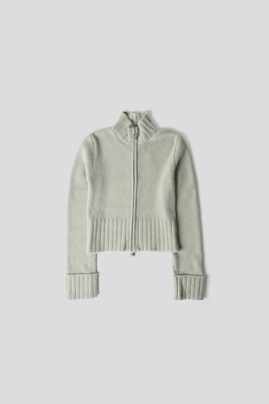 house of sunny - TRICOT ZIPPÉ GRIS - LE LABO STORE