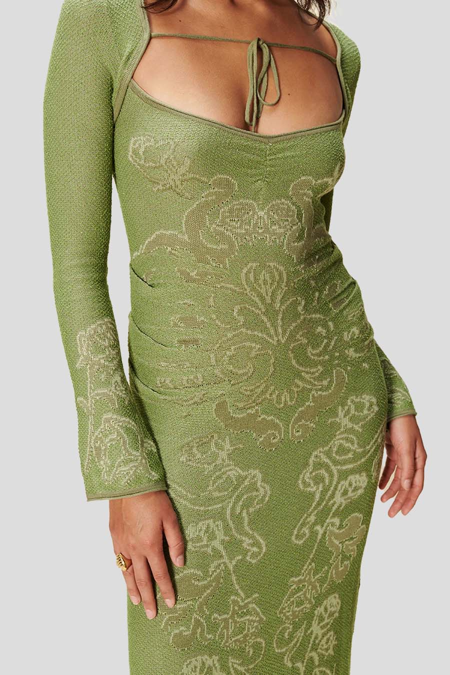house of sunny - GREEN ENVY DRESS LE LABO STORE house of sunny - GREEN ENVY DRESS LE LABO STORE