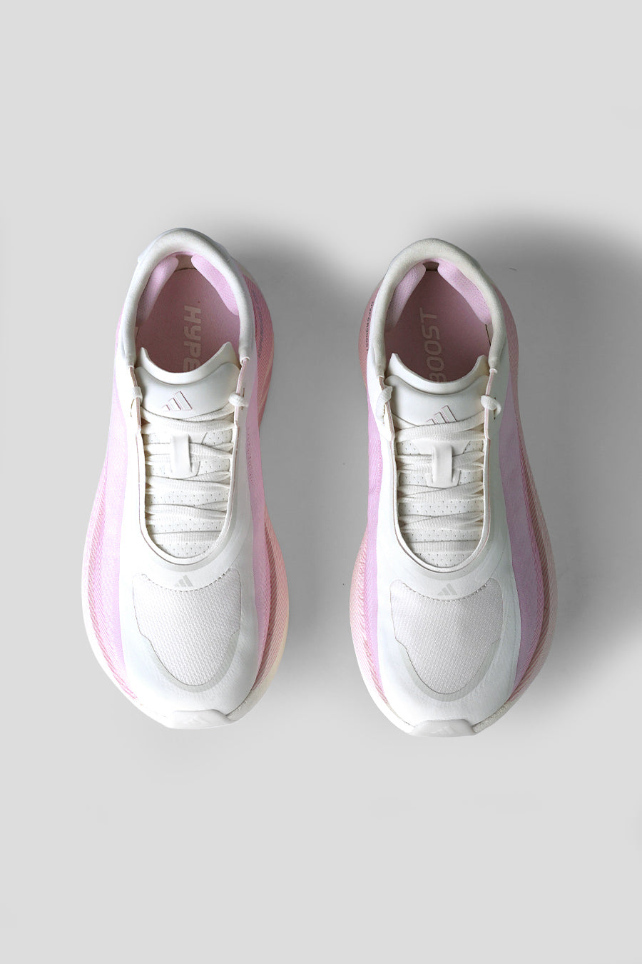 ADIDAS - OFF WHITE AND CLEAR PINK HYPERBOOST EDGE W SNEAKERS - LE LABO STORE
