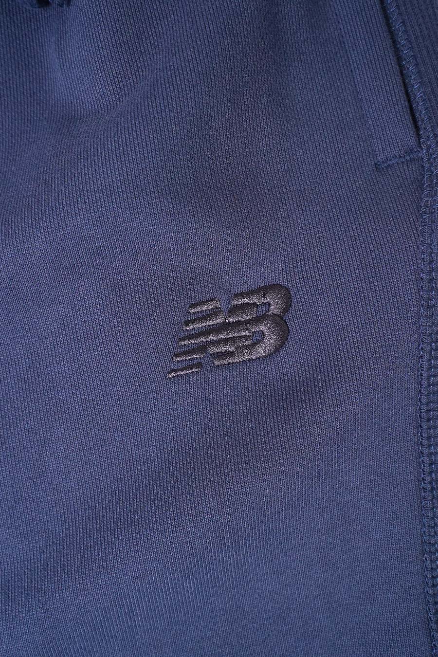 NEW BALANCE - ATHLETICS FRENCH TERRY NAVY SWEATPANTS - LE LABO STORE