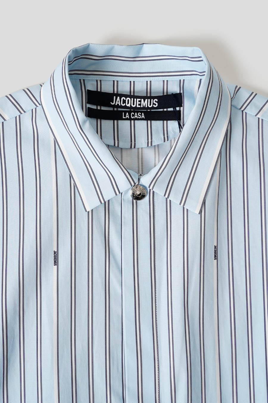 Jacquemus - BLUE STRIPED LONG SLEEVED SHIRT - LE LABO STORE