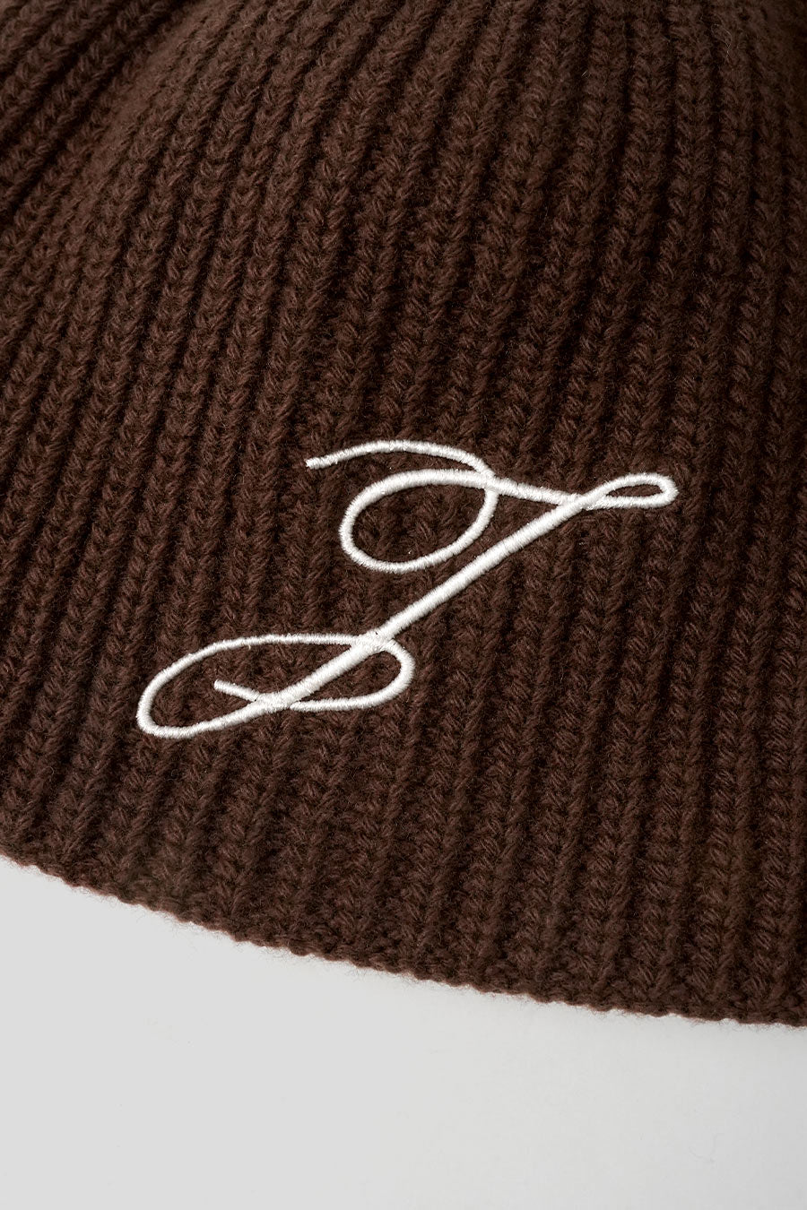 Jacquemus - LE BONNET ESPIRAL MARRON FONCÉ - LE LABO STORE