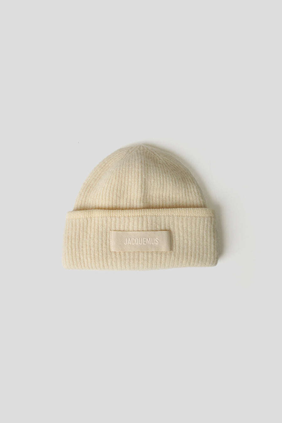 Jacquemus - OFF-WHITE GROS GRAIN BEANIE - LE LABO STORE