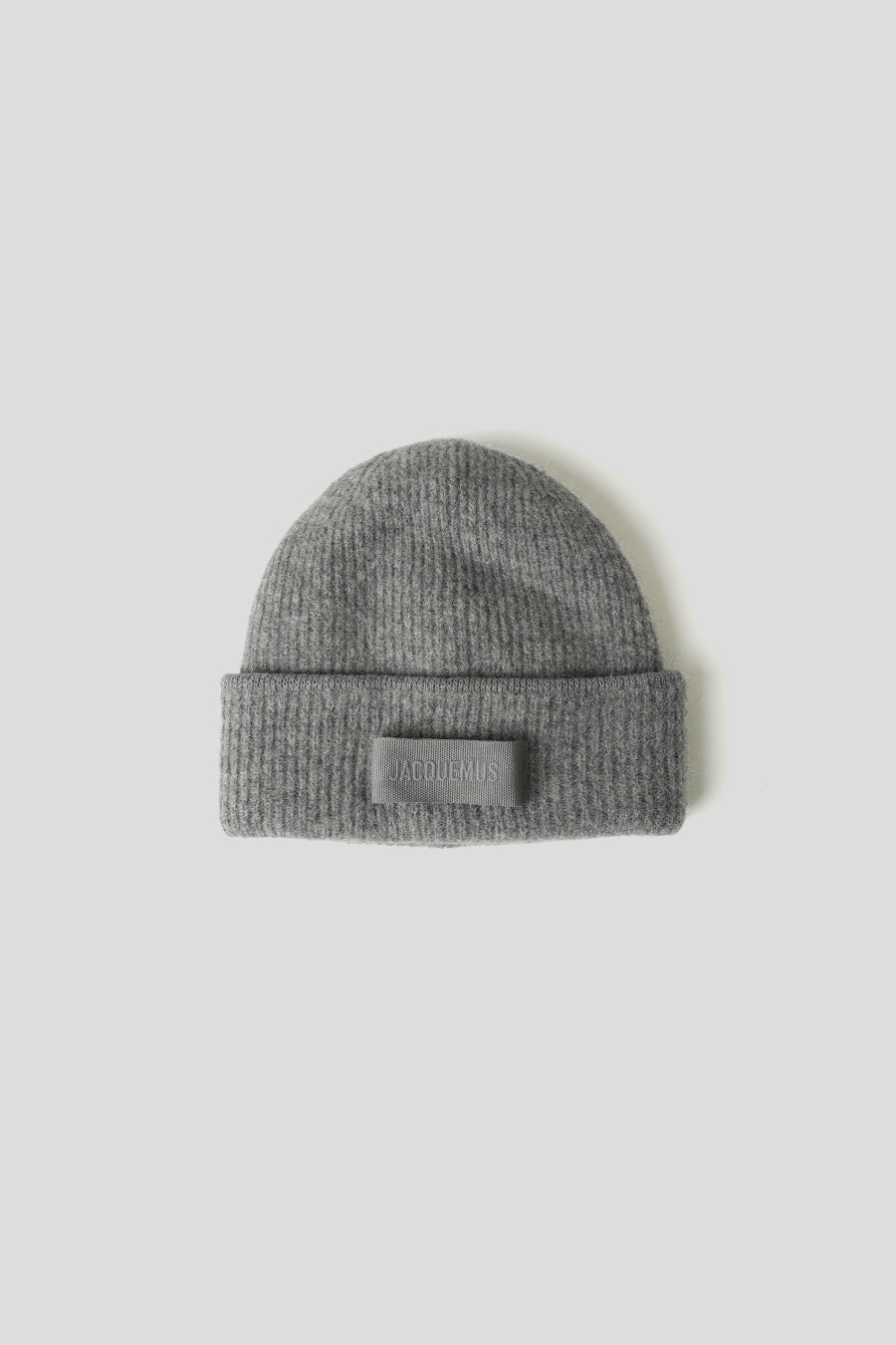 Jacquemus - GREY GROS GRAIN BEANIE - LE LABO STORE