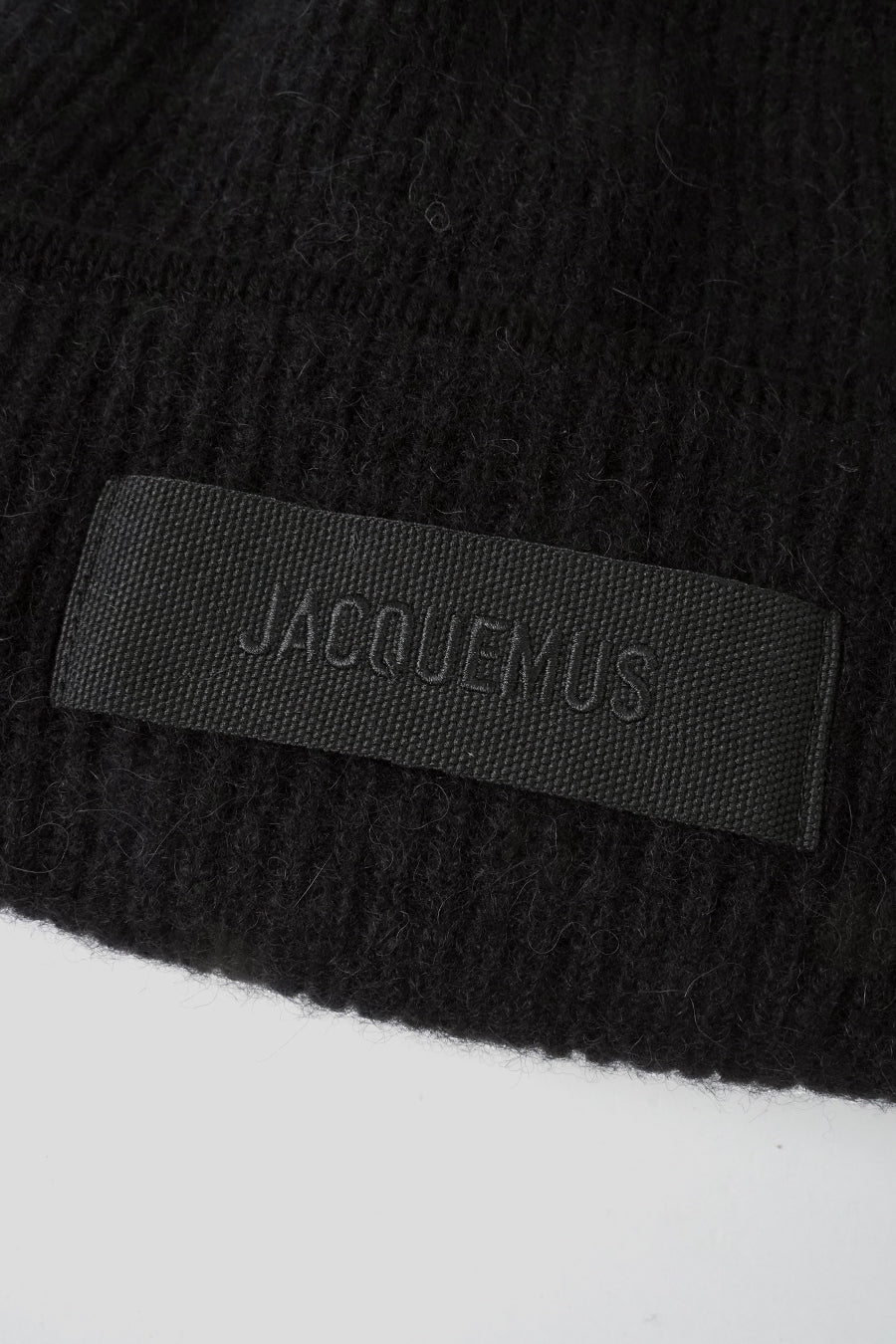 Jacquemus - LE BONNET GROS GRAIN NOIR - LE LABO STORE