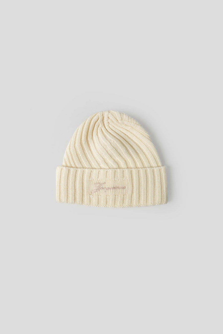 Jacquemus - LE BONNET TOURNI BLANC CASSÉ - LE LABO STORE